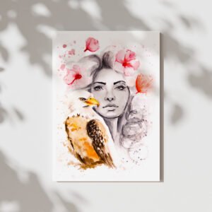 "Under your wings" | Print